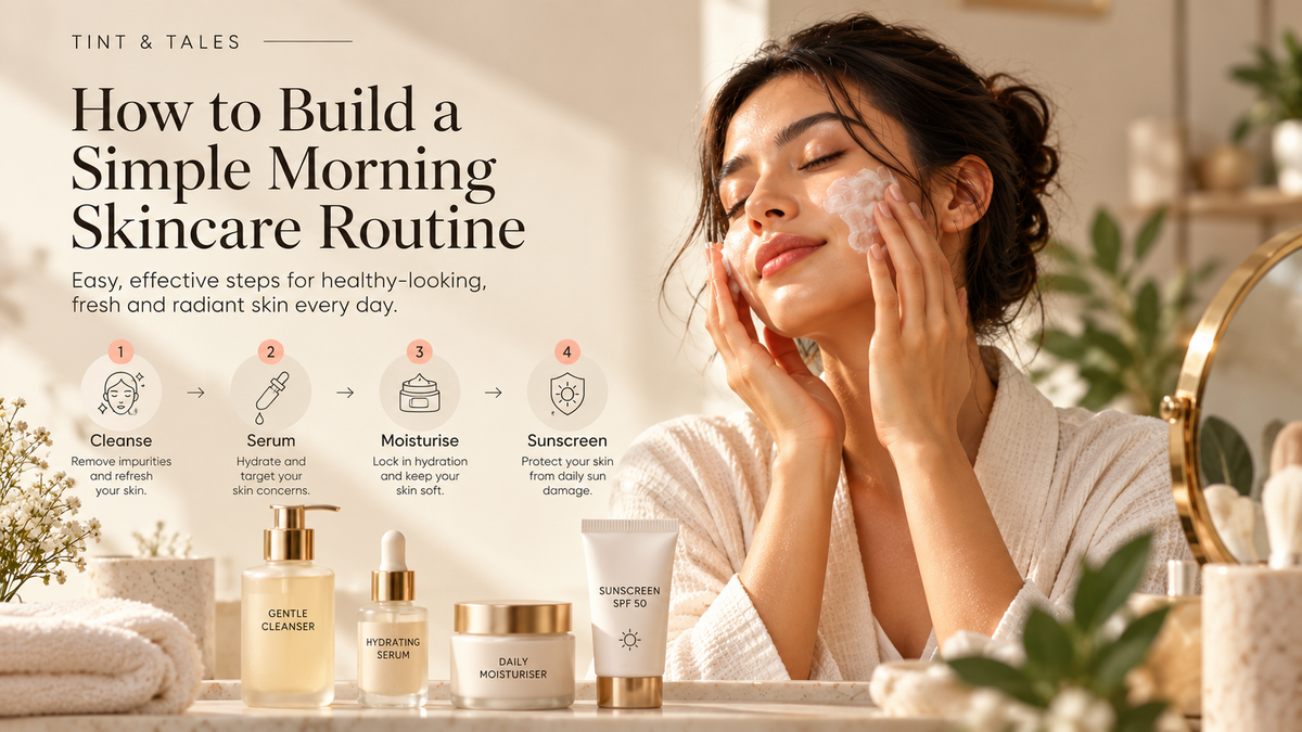How to Build a Simple Morning Skincare Routine for Healthy-Looking Skin